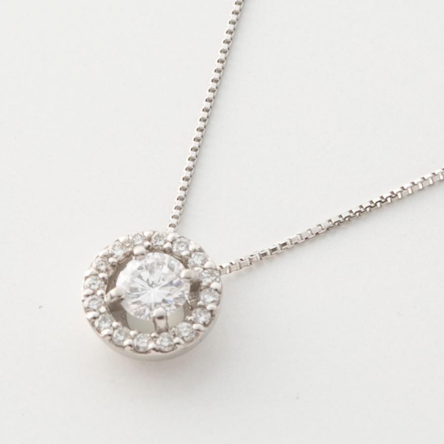 ジュエリー JEWELRY PT900 Dカラーダイヤ 0.25ctup ネックレス TR00102BK　フィットハウスの画像