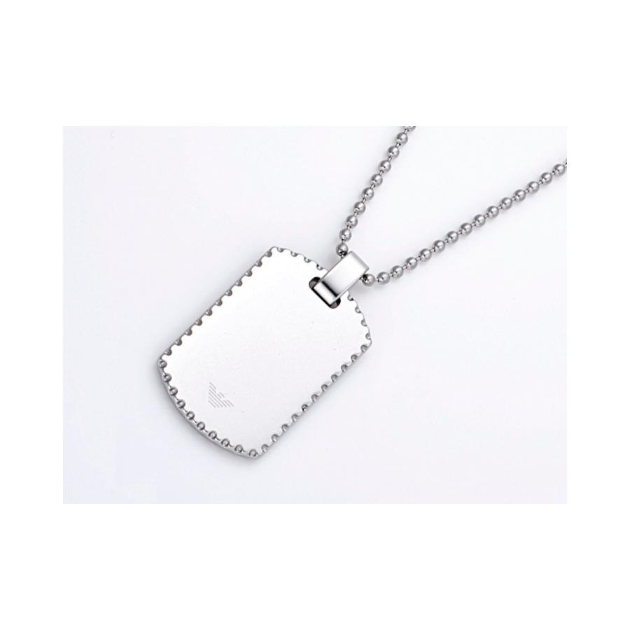 ★ EMPORIO ARMANI ★ ロゴプレート ネックレス Amazon | (エンポリオアルマーニ) EMPORIO ARMANI ロゴ プレート