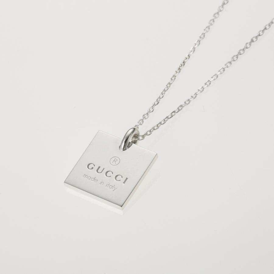 GUCCI（グッチ） ネックレス スモールスクエアプレート 223869