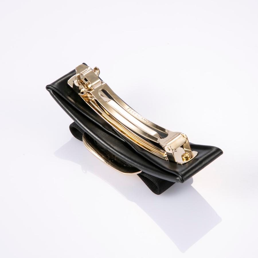 サルヴァトーレフェラガモ salvatore ferragamo VARA PLATE バレッタ 340421 771551 001　フィットハウスの画像
