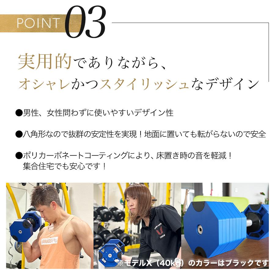 TOP FILM ダンベル 可変式 40kg 40キロ 1個 可変式ダンベル 多