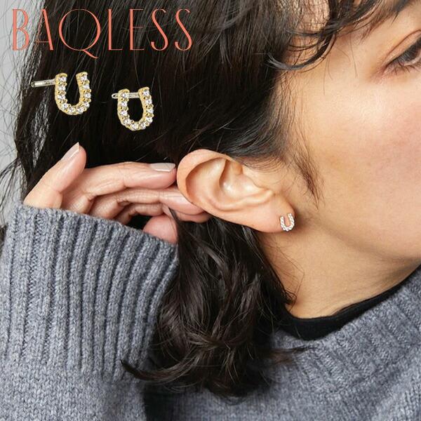 YOKKOページBaqless バックレス ピアス キャッチレス BAQLESS（バックレス） ピアス ゴールド シルバー ホース Honesty