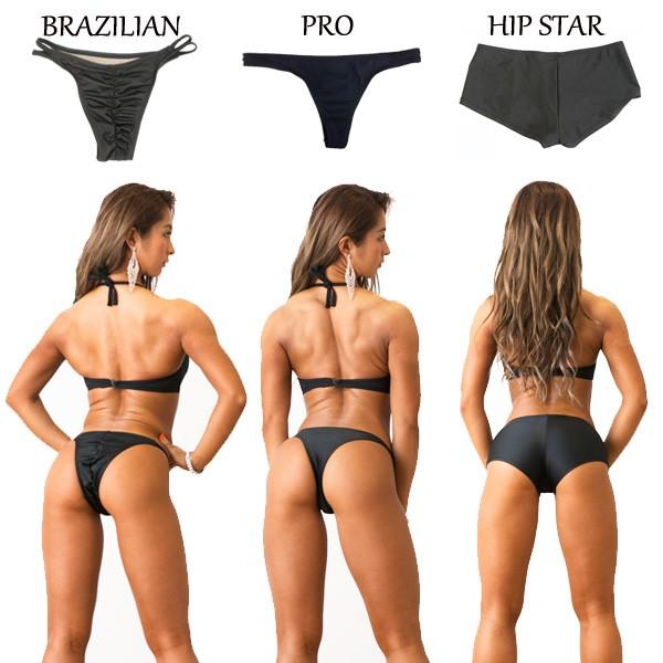 ポージングビキニボトム ヒップスター コンテスト練習用（S・M・L