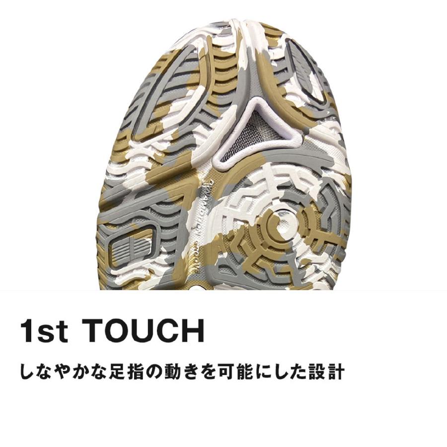 ミズノ ウエーブダイバースLG4リミテッド ホワイト×ゴールド (24.5〜29.0cm) MIZUNO WAVE DIVERSE LG4 Ltd 23AW限定｜fitnessclub-y｜12