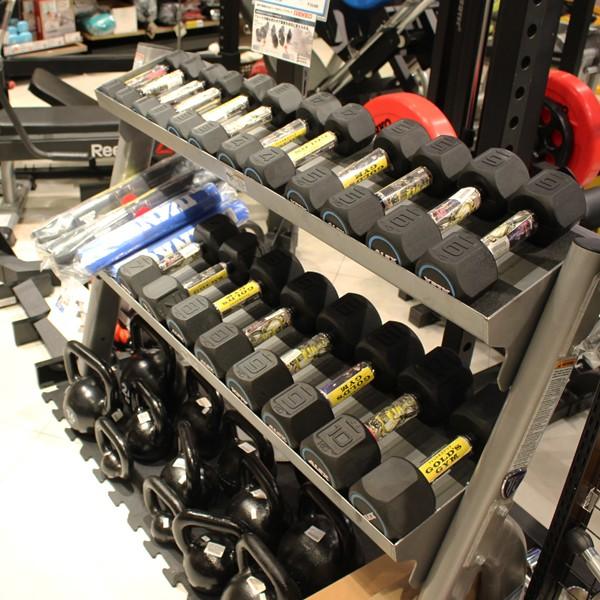 在庫あり アレックス ラバーヘックスダンベル 3kg 2個セット|fitnessclub-y|03