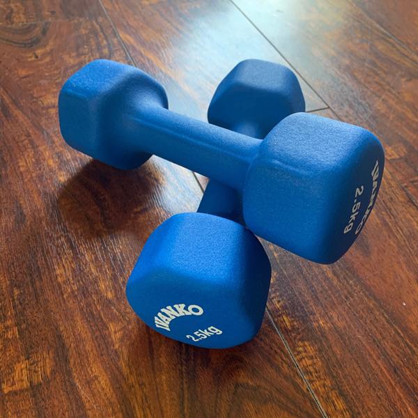 イヴァンコ IVDネオプレンビューティダンベルセット（4kg×2個） IVANKO