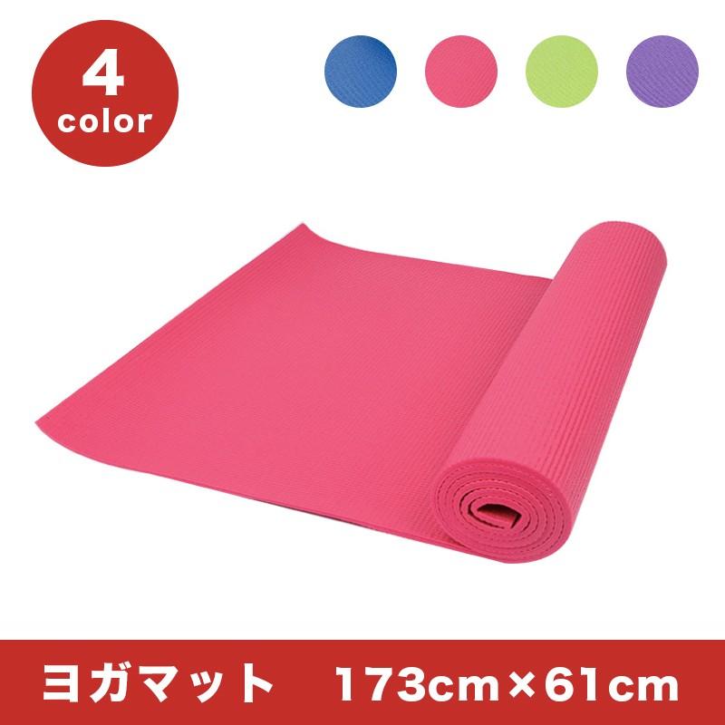 ヨガマット 紐バンド付 厚さ6mm ヨガ ピラティス ストレッチなどのトレーニングに最適な今人気のヨガマット6mm厚 Yogamat Fitness Market 通販 Yahoo ショッピング