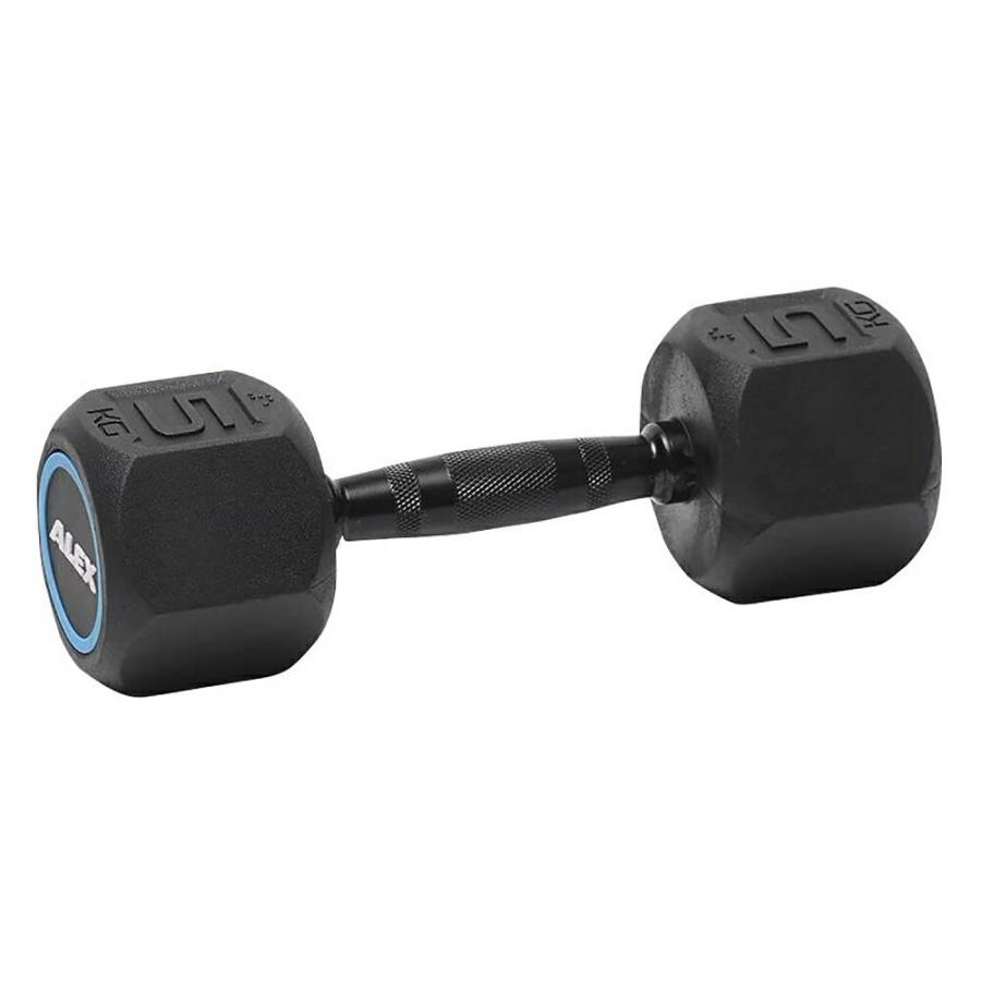 ALEX ラバー HEXダンベル 5kg : フィットネスショップ Yahoo!店 - 通販