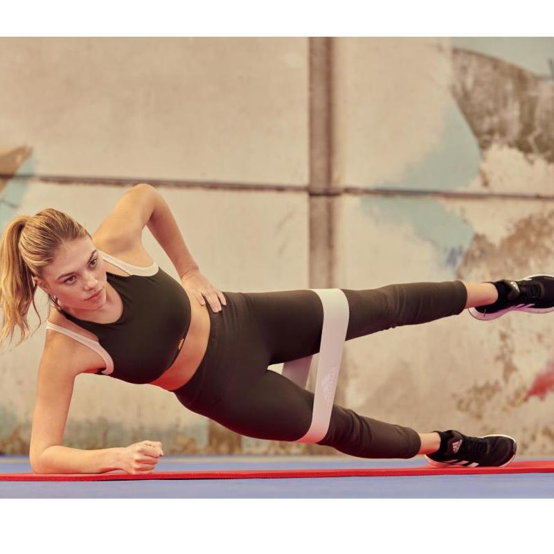adidas(アディダス) ADTB レジスタンスバンド (単品) 強度 ライト ミディアム ヘビー ヒップトレーニング ゴムバンド バンドトレーニング 美尻 :adidas-resistanceband:フィットネスショップ !店 通販 アディダス トレーニングバンド トレーニングベルト 筋トレ ADTB-10705BK adidas レジスタンスバンド ヘビー (ブラック)