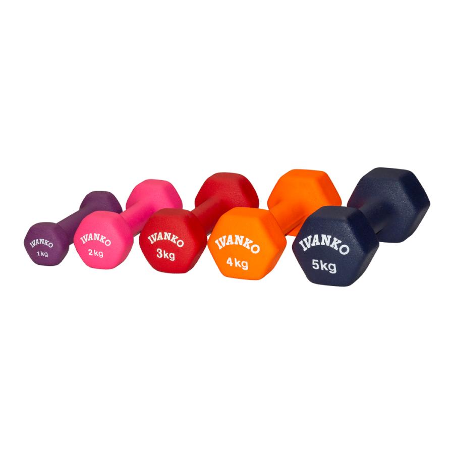 IVANKO (イヴァンコ) IVD ネオプレンビューティダンベル 3KG IVANKO (イヴァンコ) IVD ネオプレンビューティダンベル 3KG