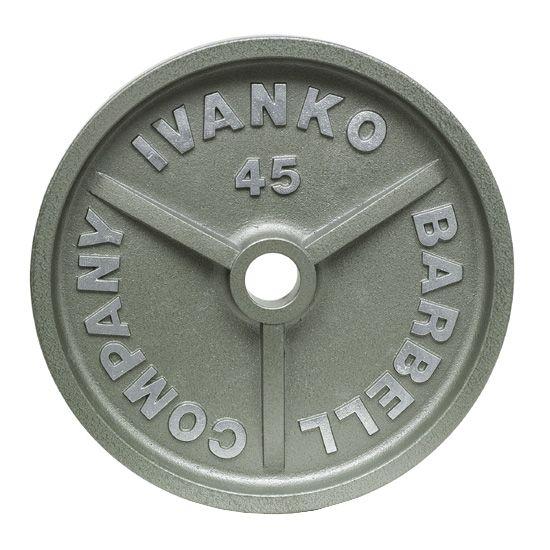 お買い物割引あり ivanko × 2枚 オリンピックプレート 20kg - www