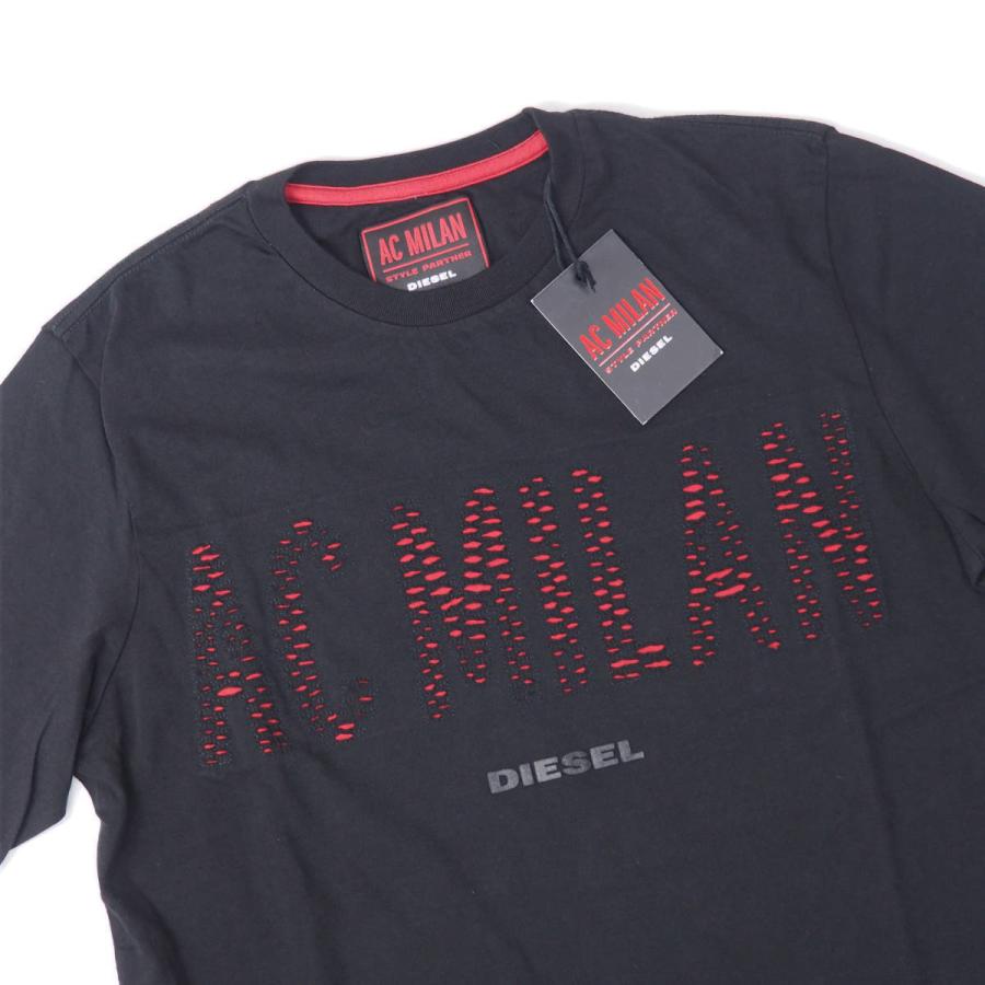 DIESEL DIESEL×AC MILAN ディーゼル×AC ミラン 限定 コラボ Tシャツ 