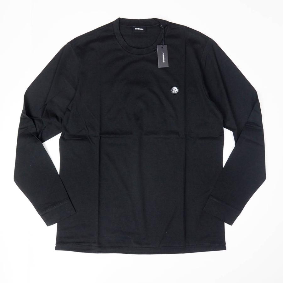 DIESEL（ディーゼル） T-JUST-LS ブレイブマン ワンポイント ロゴ 長袖