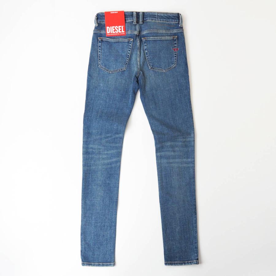 DIESEL（ディーゼル） SLEENKER 09E43 メンズ ダメージ加工 ストレッチ 
