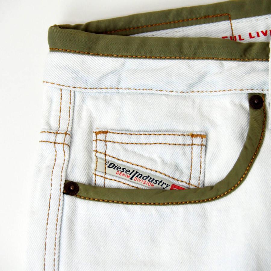 DIESEL（ディーゼル） 2020 D-VIKER-SP 007B1 ストレート デニム オフ