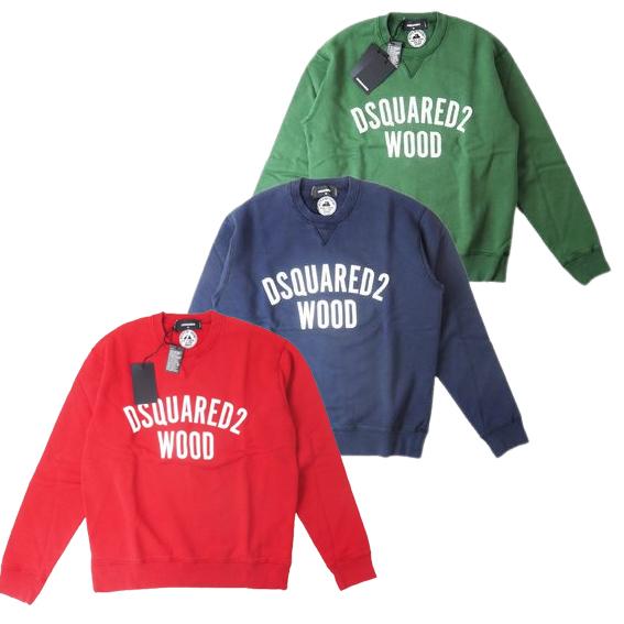 DSQUARED2（ディースクエアード） S71GU0606 ロゴ スウェットシャツ 