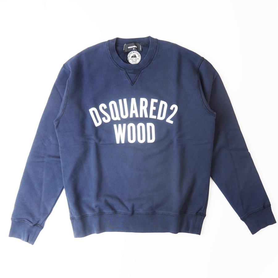 DSQUARED2（ディースクエアード） S71GU0606 ロゴ スウェットシャツ 