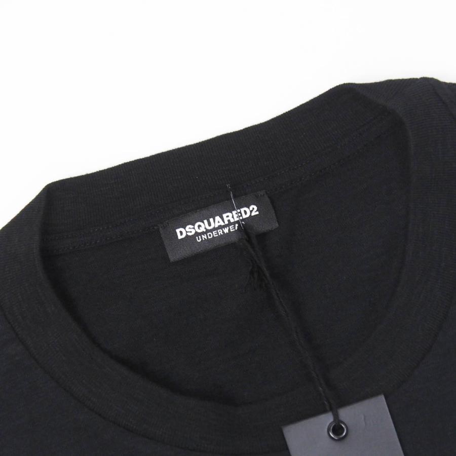 DSQUARED2 ディースクエアード ポケット テープ ロゴ ロンT 長袖Tシャツ｜fits2｜06