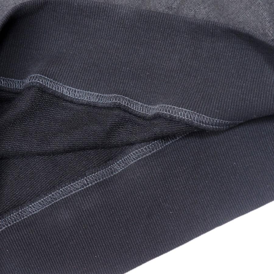 DIESEL/ラバーコーティング トレーナー/L/BLK/S-GINN-E7