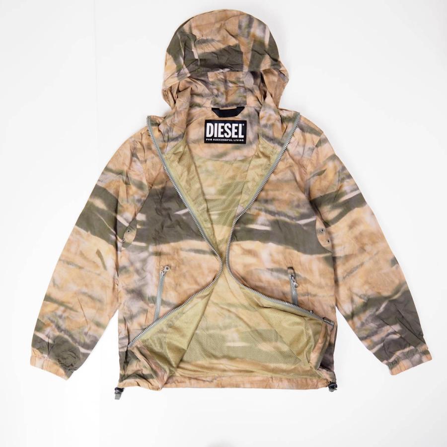 DIESEL ディーセル J-WARRETT-CMF カモフラ柄 ウィンド