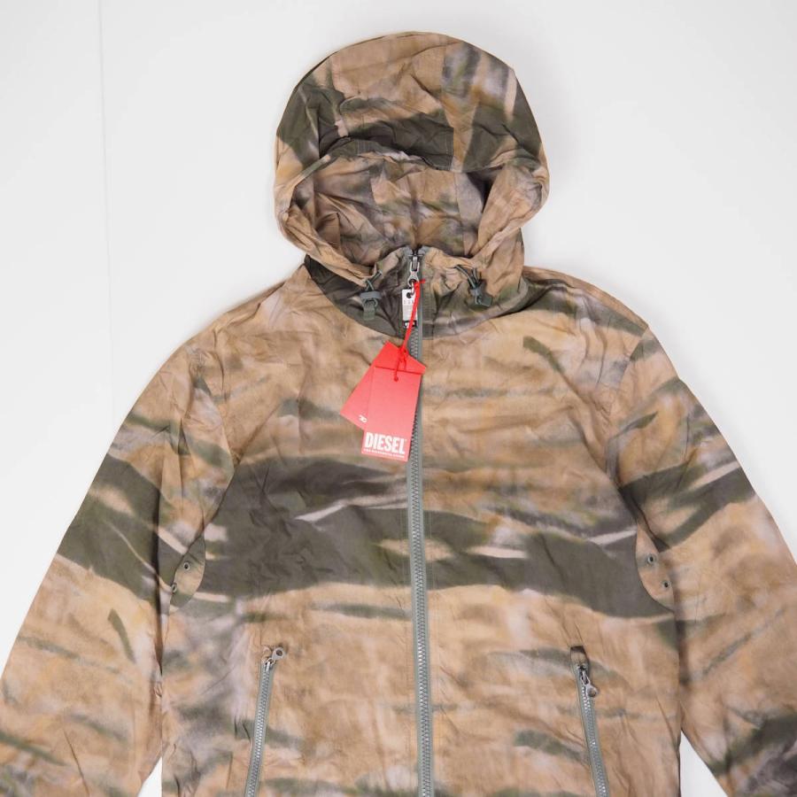 DIESEL ディーセル J-WARRETT-CMF カモフラ柄 ウィンド