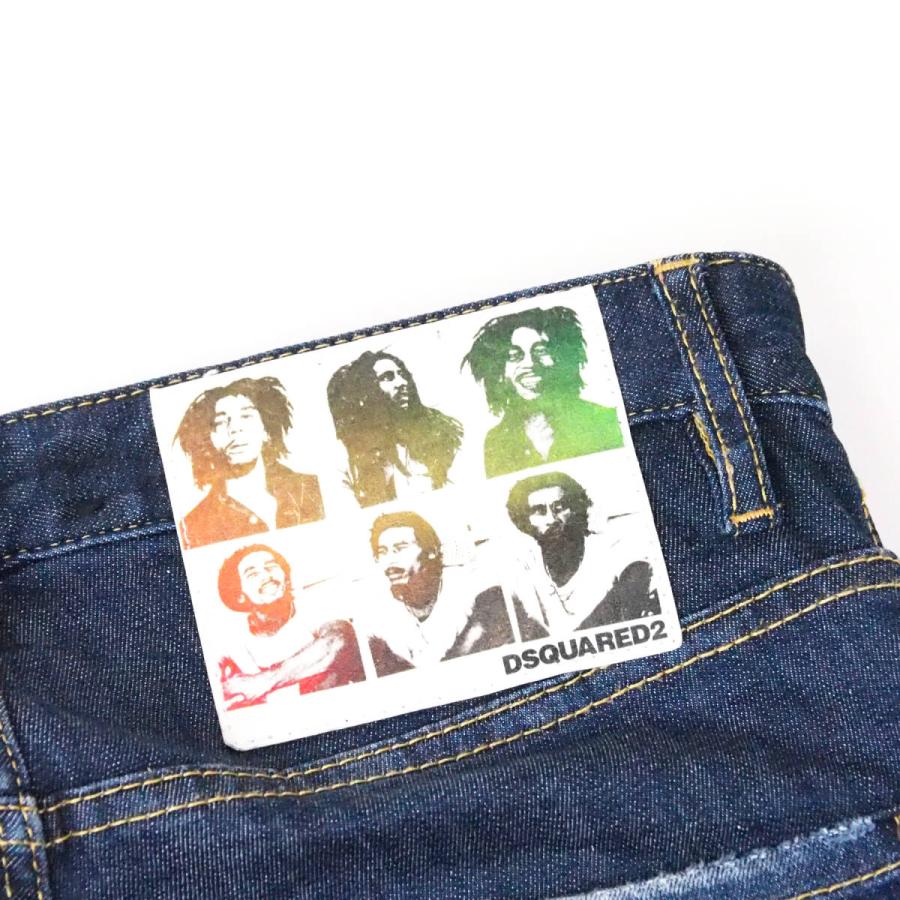 DSQUARED2 ディースクエアード S71LB1165 SKATER JEANS ボブマーリー