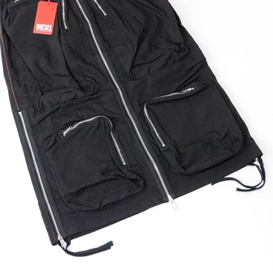 DIESEL O-MIRTA-NL 3Dポケット ジップディティール ロング DIESEL O-MIRTA-NL 3Dポケット ジップディティール ロング