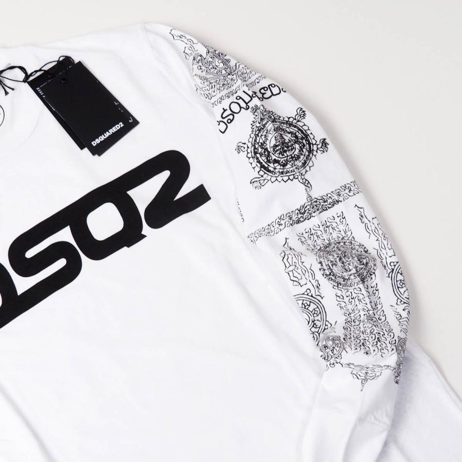 DSQUARED2 ディースクエアード S71GD1277 サイドロゴ ペイズリー DSQUARED2 ディースクエアード S71GD1277 サイドロゴ ペイズリー