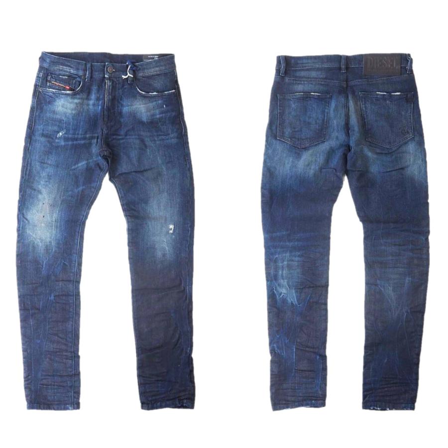 DIESEL ディーゼル JOGGJEANS D-STRUKT JOGG 09B50 ペイント加工