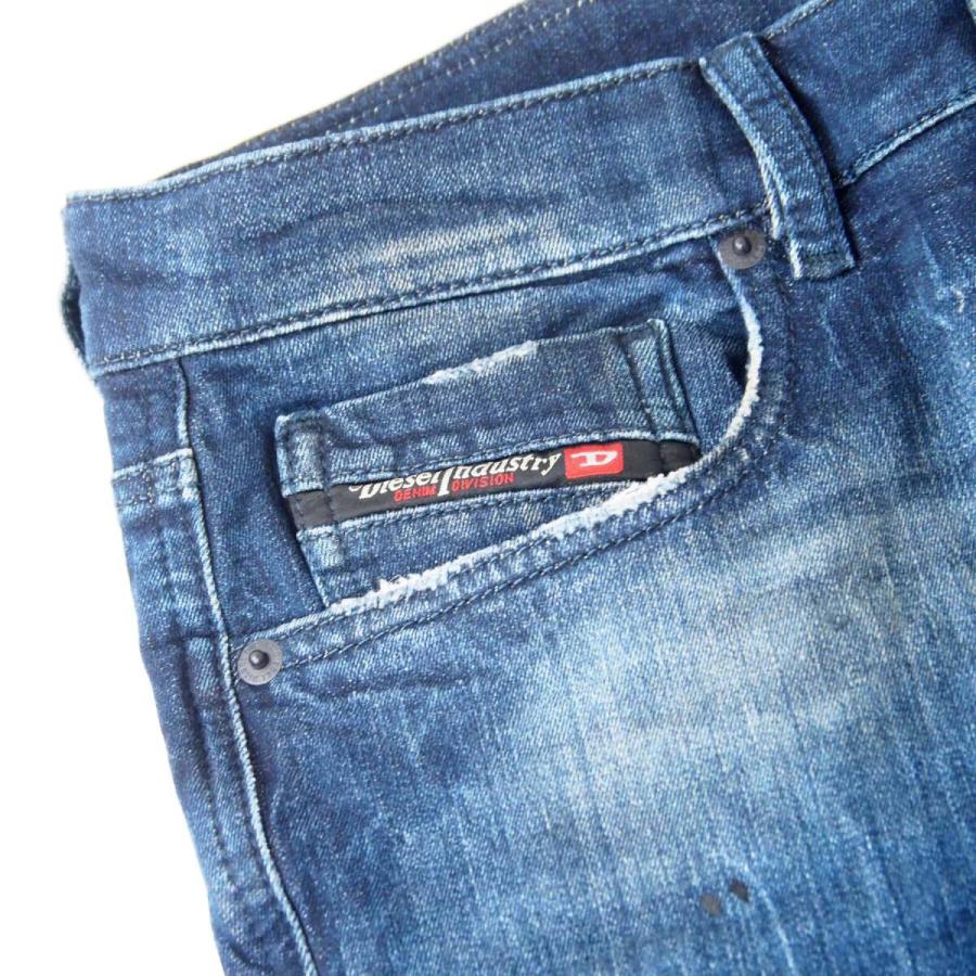 DIESEL（ディーゼル） JOGGJEANS D-STRUKT JOGG 09B50 ペイント加工