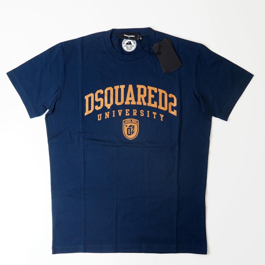DSQUARED2（ディースクエアード） S74GD1166 ブランド ロゴ 半袖 丸首 