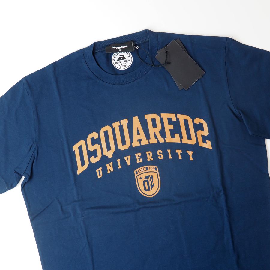 DSQUARED2（ディースクエアード） S74GD1166 ブランド ロゴ 半袖 丸首 