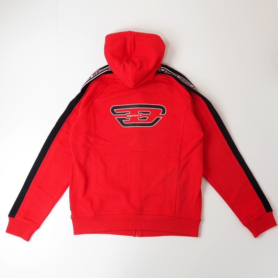 DIESEL（ディーゼル） 55DSL DIESEL SPORT バックロゴ フーディ ジップ