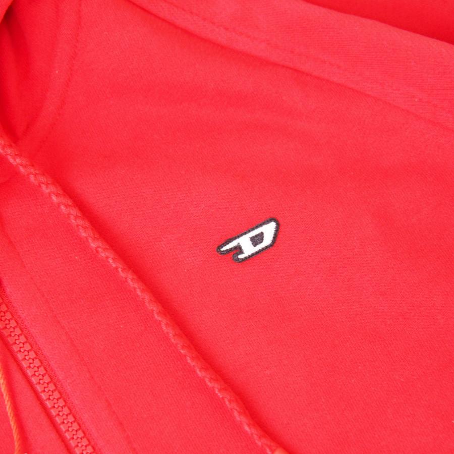 DIESEL（ディーゼル） 55DSL DIESEL SPORT バックロゴ フーディ ジップ