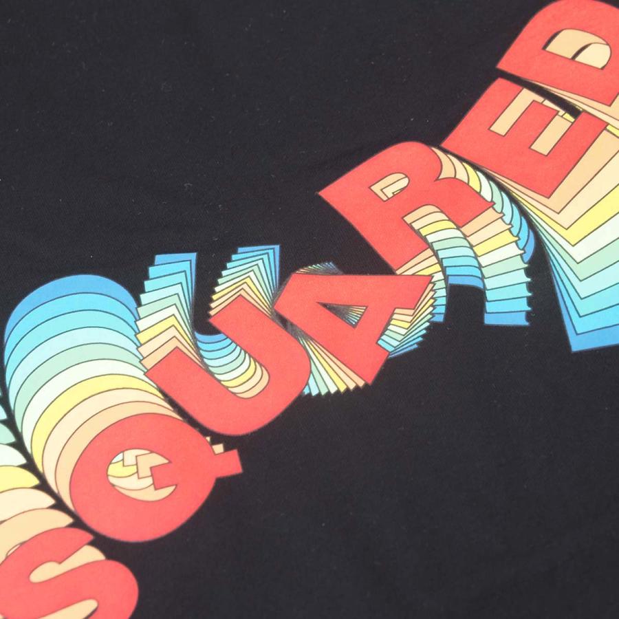 DSQUARED2（ディースクエアード） S74GD1190 レインボー グラフィック