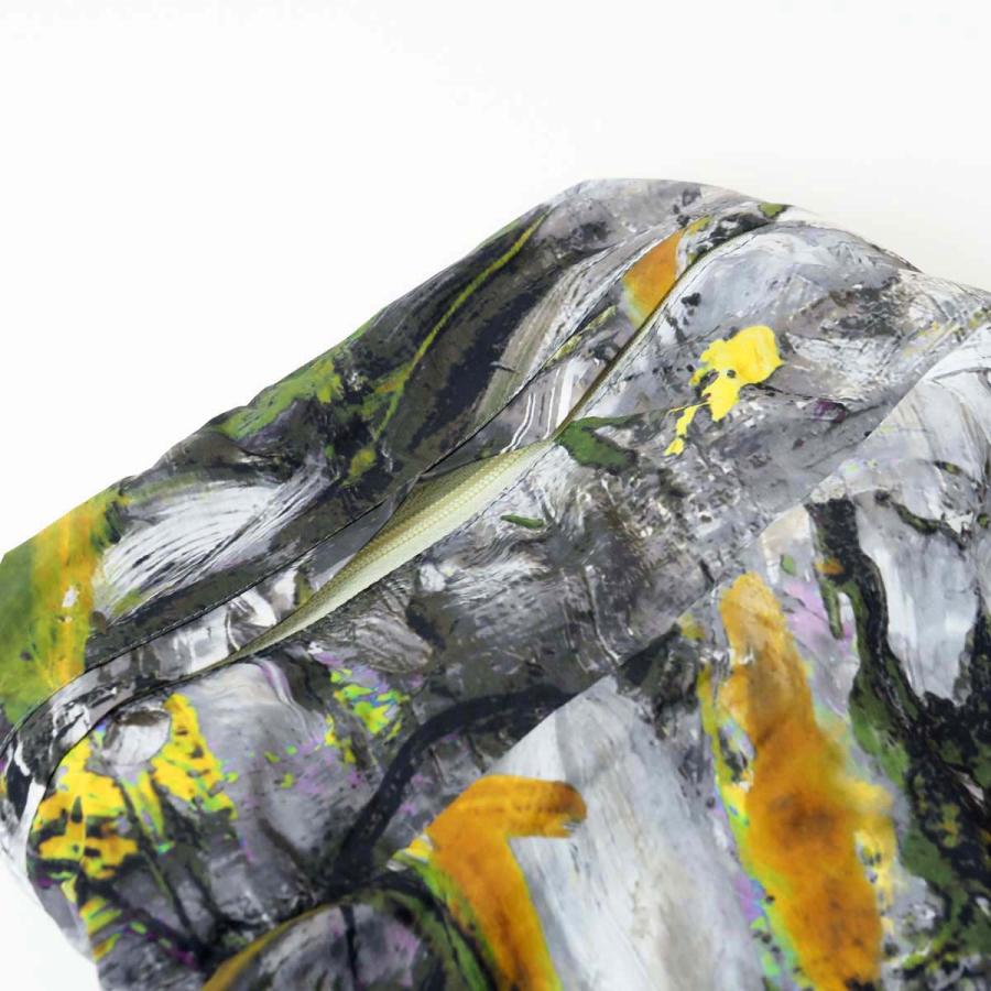 DIESEL（ディーゼル） J-WARREL-PRINT パッカブルフード ナイロン