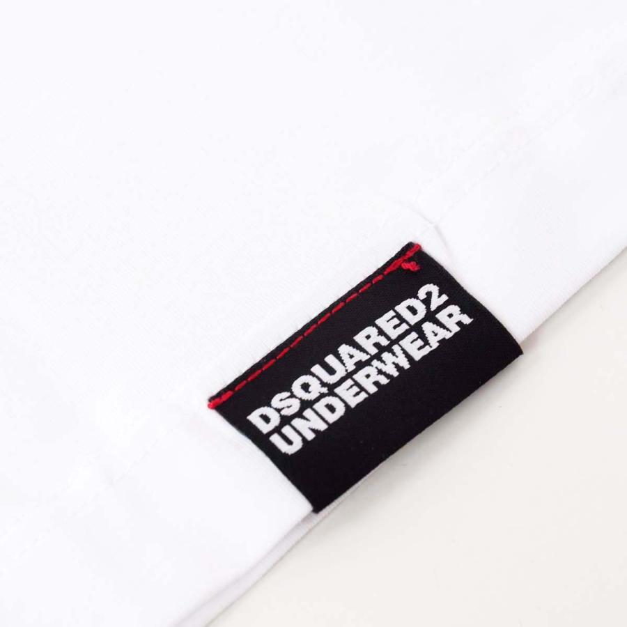 DSQUARED2（ディースクエアード） ICON ロゴ ストレッチ 半袖 Tシャツ