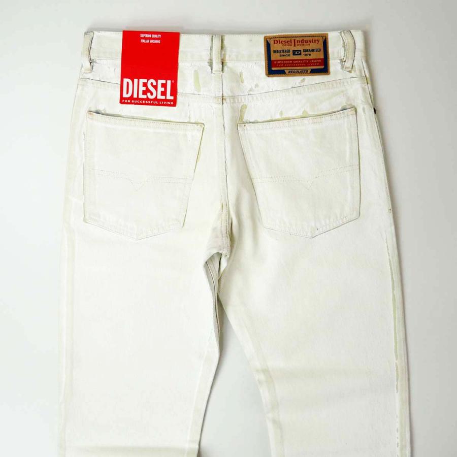 DIESEL（ディーゼル） 1995 09C84 クラック加工 ストレート ホワイト