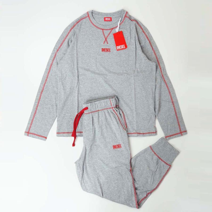 DIESEL グレーセットアップ DIESEL ディーゼル UMSET-WILLONG メンズ 上下セット