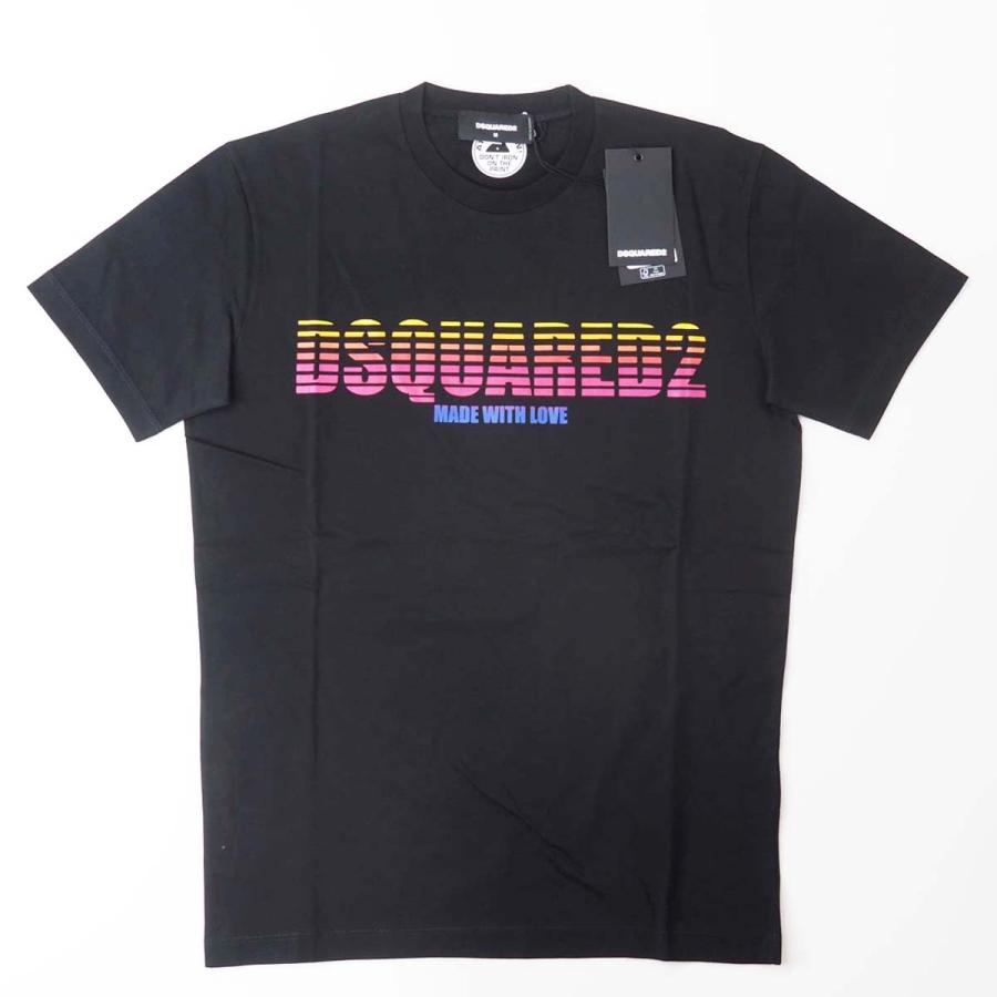 DSQUARED2（ディースクエアード） S71GD1393 グラデーションロゴ 