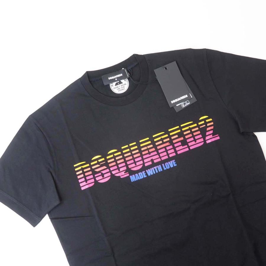 DSQUARED2（ディースクエアード） S71GD1393 グラデーションロゴ 