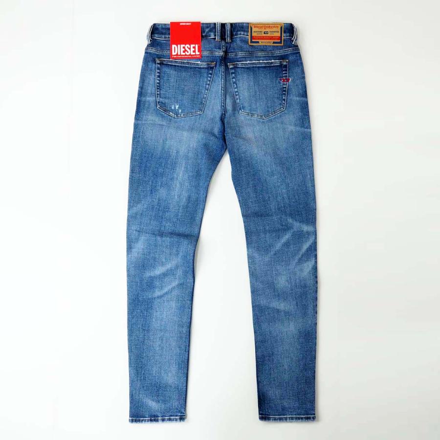 DIESEL（ディーゼル） SLEENKER 09H68 メンズ ダメージ加工 ストレッチ