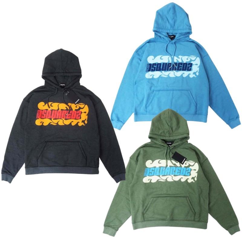 DSQUARED2（ディースクエアード） ファイヤー グラフィック オーバー