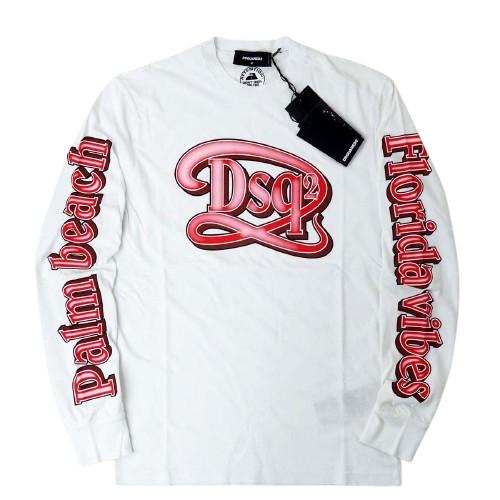 DSQUARED2（ディースクエアード） S71GD1388 メンズ サイド ロゴ 長袖 