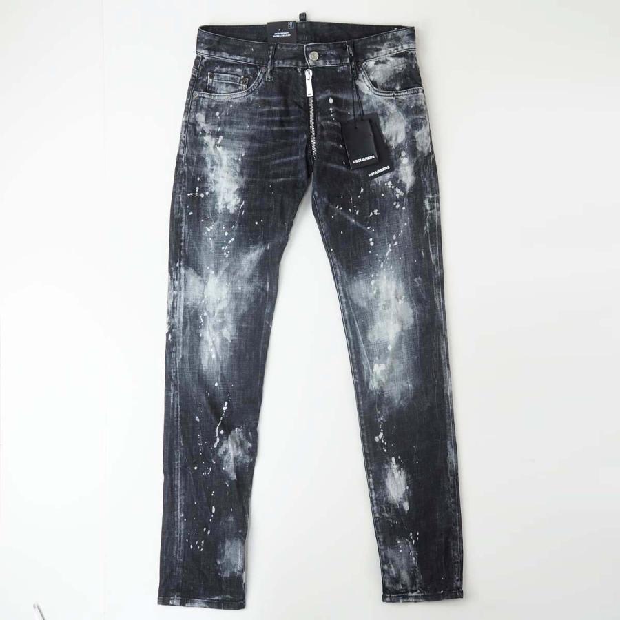 DSQUARED2（ディースクエアード） S71LB1282 ペイント ウォッシュ加工