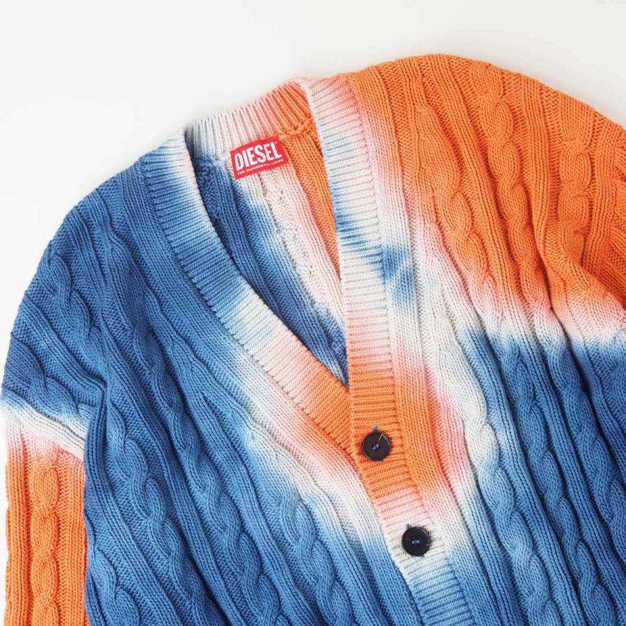 DIESEL K-JONNY 0CNAQ タイダイ カーディガン ディーゼル Amazon | [Diesel] [ディーゼル] メンズ ニット カーディガン K-JONNY
