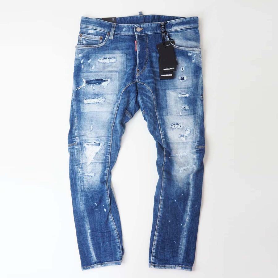 DSQUARED2 ディースクエアード TIDY BIKER S74LB1438 ダメージ加工