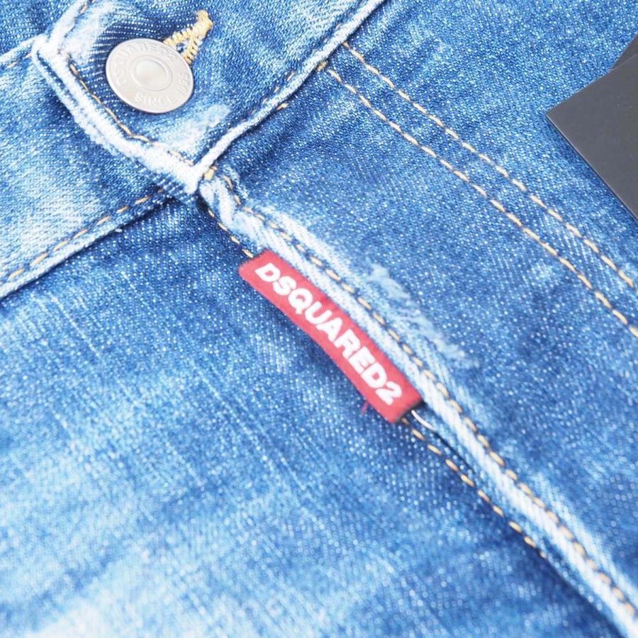 DSQUARED2（ディースクエアード） TIDY BIKER S74LB1438 ダメージ加工