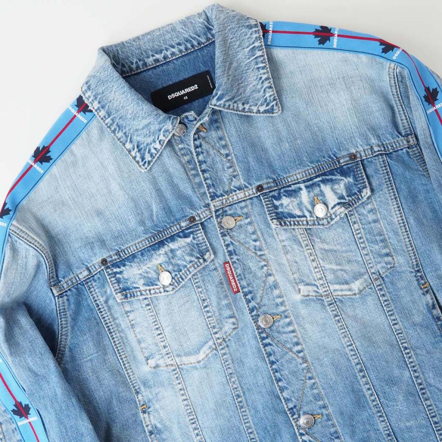 DSQUARED2（ディースクエアード） S74AM1466 メンズ サイドライン ロゴ