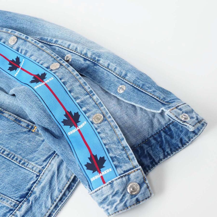 DSQUARED2（ディースクエアード） S74AM1466 メンズ サイドライン ロゴ